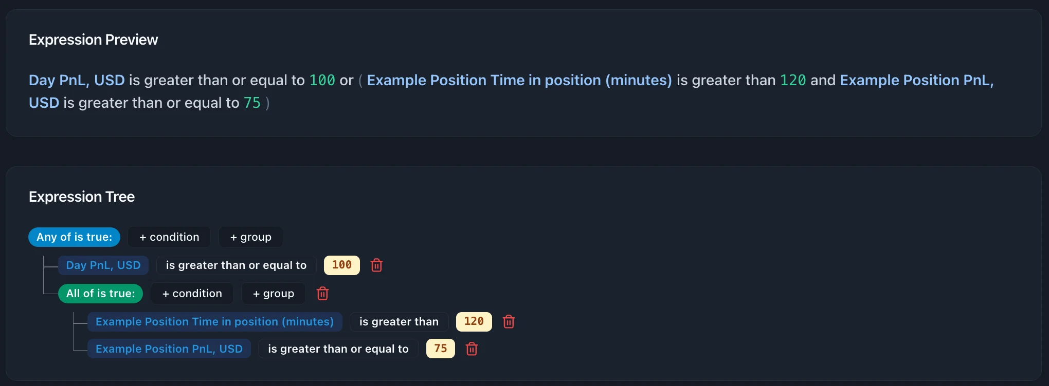 Expression Editor